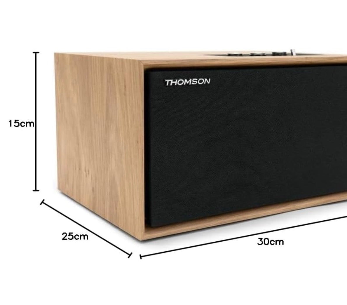 Enceinte de salon haute qualité en bois - Thomson